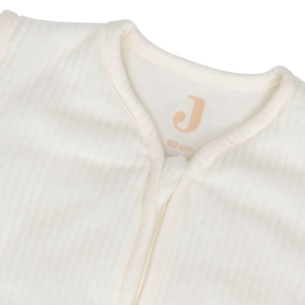 Jollein Slaapzak Winter Met Afritsbare Mouw Rond - 70 cm - Rib - Ivory Jollein Slaapzak Winter Met Afritsbare Mouw Rond - 70 cm - Rib - Ivory