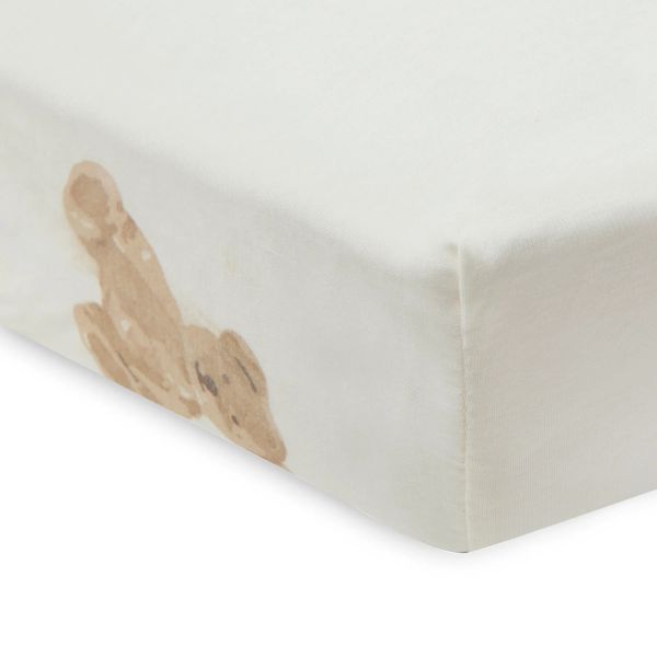 Jollein Teddy Bear Hoeslaken - 70/75 x 140/150 cm - Jersey