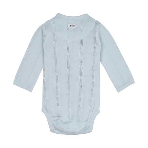 Lodger Romper Lange Mouw Pointelle - Maat 50 - Air Lodger Romper Lange Mouw Pointelle - Maat 50 - Air