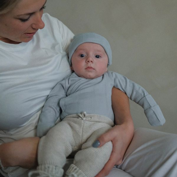 Lodger Romper Lange Mouw Pointelle - Maat 50 - Air Lodger Romper Lange Mouw Pointelle - Maat 50 - Air