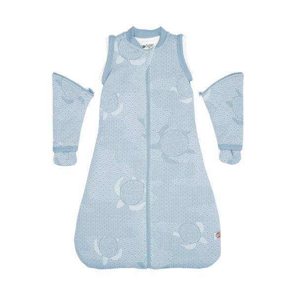 Lodger Slaapzak Hopper Met Afritsbare Mouwen - Maat 68/80 - Blue Fogg 