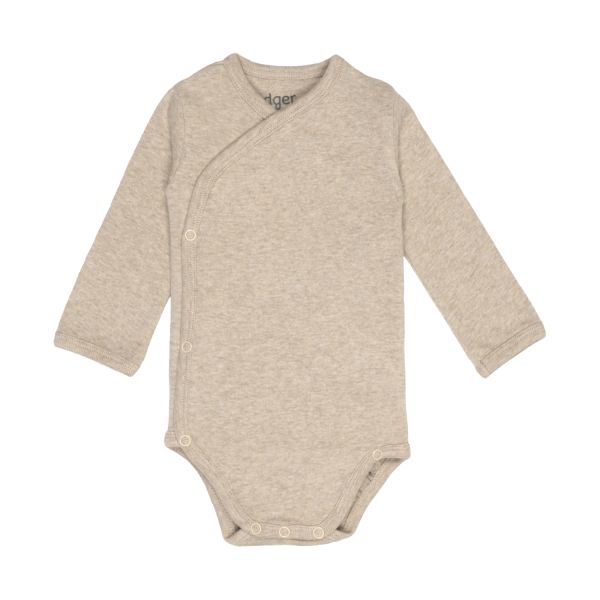 Lodger Overslagromper Lange Mouw - Maat 50 - Melange Beige