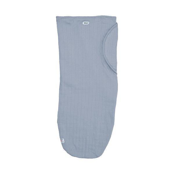 Lodger Solid Inbaker Slaapzak - 0-4 Mnd - Katoen - Blue Fogg