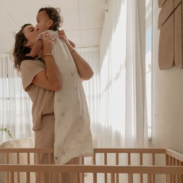 Lodger Slaapzak Hopper Zomer Sleeveless Solid Matcha Rose 50/62