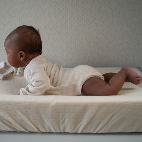 Lodger Melange Romper Lange Mouwen - Maat 50 - Birch