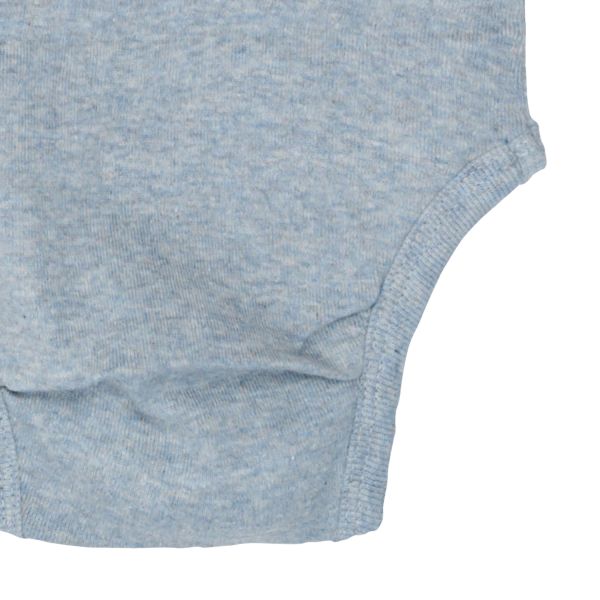 Lodger Melange Romper Lange Mouwen - Maat 50 - Blue Fogg