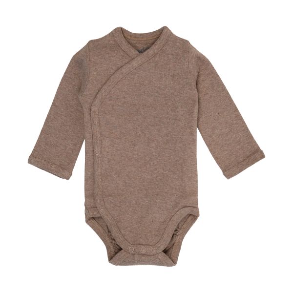 Lodger Melange Romper Lange Mouwen - Maat 50 - Buffalo 