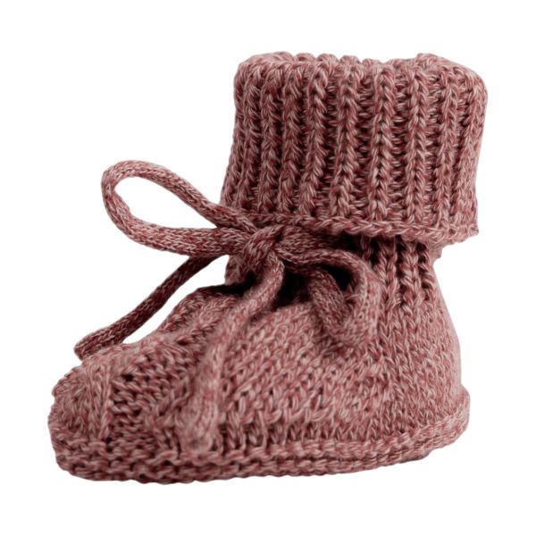 Lodger Slofjes Gebreid Met Kabel - 0-6mnd - Rebel Lodger Slofjes Gebreid Met Kabel - 0-6mnd - Rebel