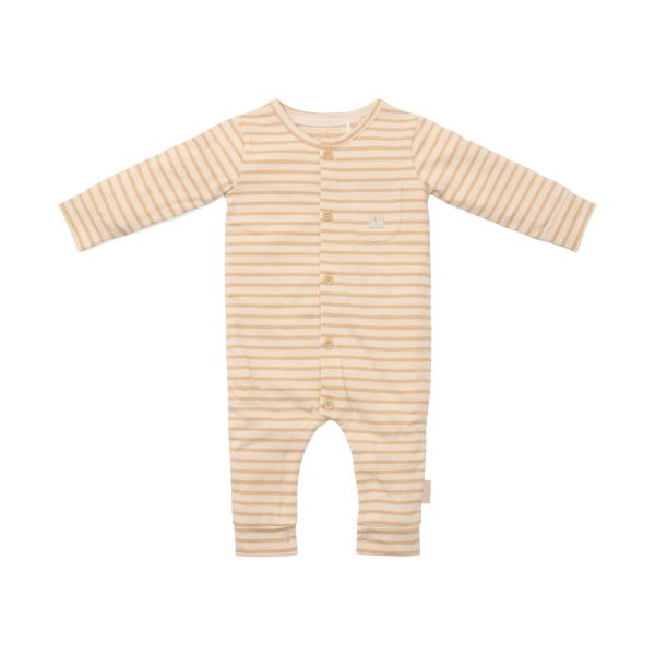 Little Dutch Pyjama Een-Delig - Natural Stripes - 50/56
