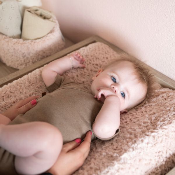 Baby's Only Aankleedkussenhoes Snow Oud Roze 45 x 70 cm