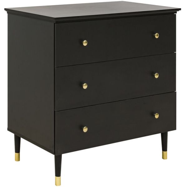 Bopita Commode 3 laden Cloë Mat Zwart Bopita Commode 3 laden Cloë Mat Zwart
