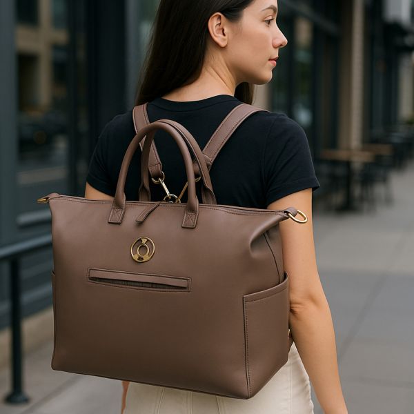 Isoki Luiertas - Bronte Bag - Mocha Isoki Luiertas - Bronte Bag - Mocha