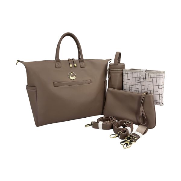 Isoki Luiertas - Bronte Bag - Mocha Isoki Luiertas - Bronte Bag - Mocha