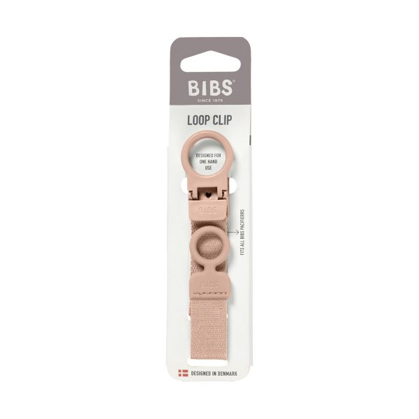 BIBS Clip Loop Speenkoord - Blush