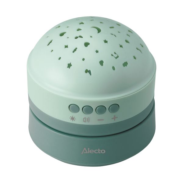Alecto Projector Met White Noise - BC130 - Groen