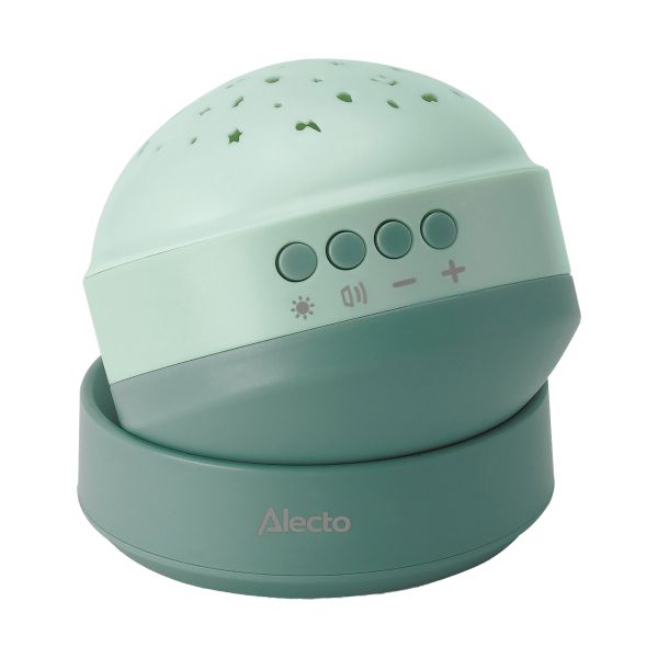 Alecto Projector Met White Noise - BC130 - Groen
