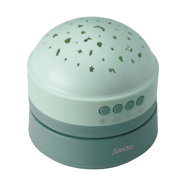 Alecto Projector Met White Noise - BC130 - Groen