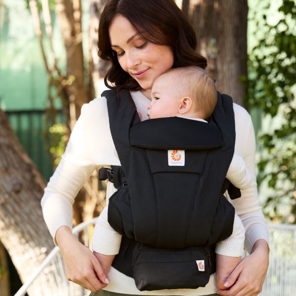 Ergobaby Omni Deluxe Cotton Draagzak - Onyx Black Ergobaby Omni Deluxe Cotton Draagzak - Onyx Black