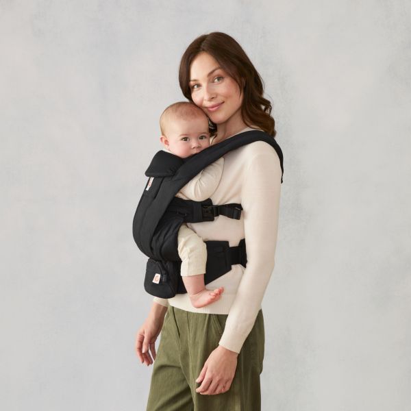 Ergobaby Omni Deluxe Cotton Draagzak - Onyx Black Ergobaby Omni Deluxe Cotton Draagzak - Onyx Black