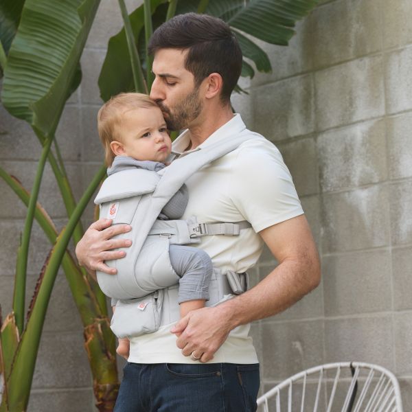 Ergobaby Omni Deluxe Cotton Draagzak - Pearl Grey Ergobaby Omni Deluxe Cotton Draagzak - Pearl Grey