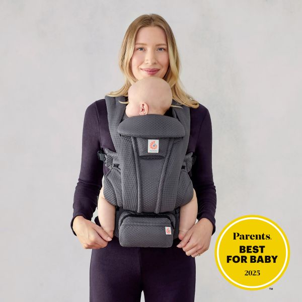 Ergobaby Omni Deluxe Mesh Draagzak - Graphite Grey Ergobaby Omni Deluxe Mesh Draagzak - Graphite Grey