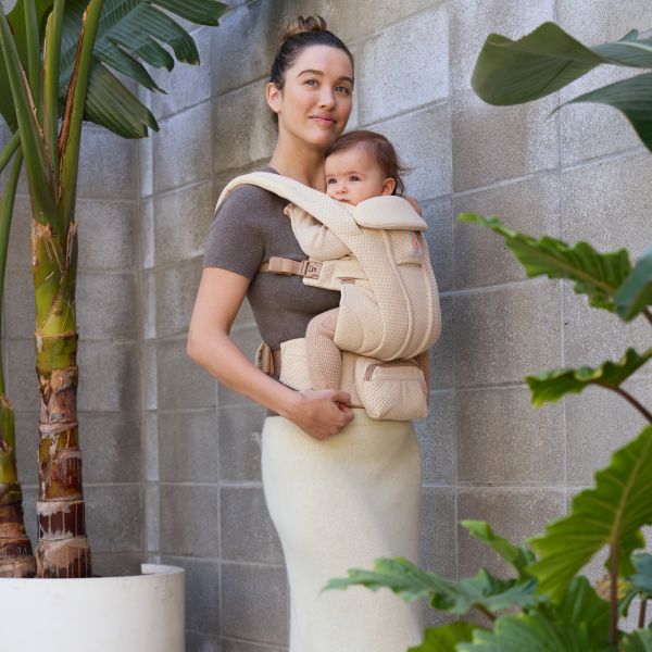 Ergobaby Omni Deluxe Mesh Draagzak - Natural Beige