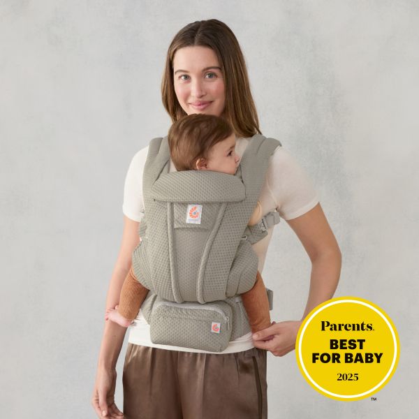 Ergobaby Omni Deluxe Mesh Draagzak - Soft Olive Ergobaby Omni Deluxe Mesh Draagzak - Soft Olive