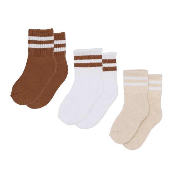 BD Collection Sportsokjes - 3 Stuks - 0-6mnd - Multi Camel