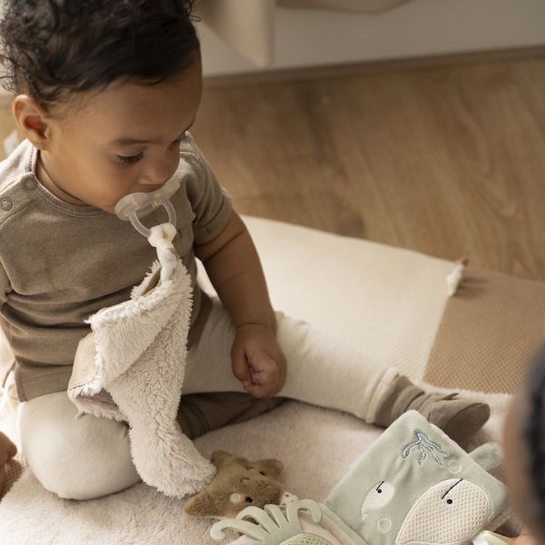 Baby’s Only Buggyboekje – Animals – Laurel Green/Warm Linen