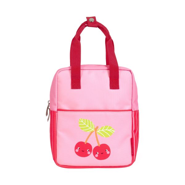 A Little Lovely Company Little Square Backpack - Happy Cherries A Little Lovely Company Little Square Backpack - Happy Cherries
