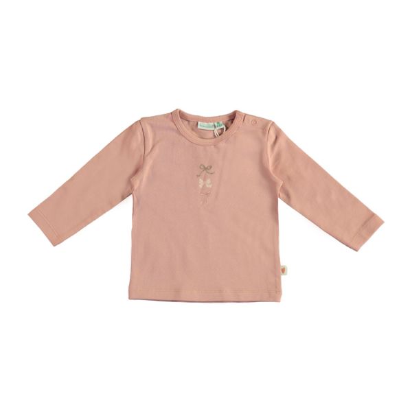 Babylook Bows T-Shirt - Mt. 62 - Pale Blush