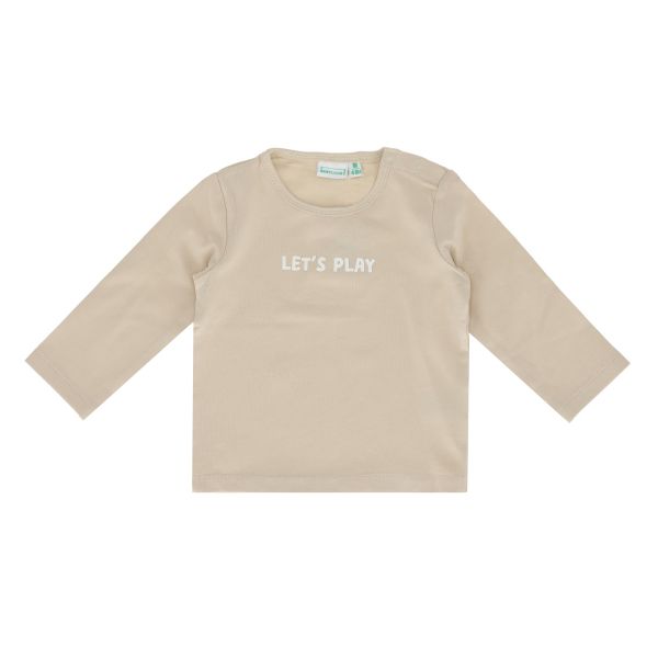 Babylook T-Shirt Let's Play - Maat 62 - Oyster Gray 
