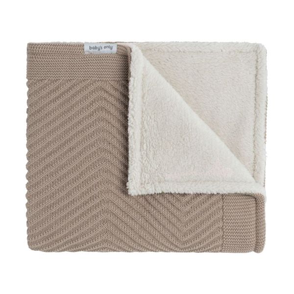 Baby's Only Ledikantdeken Teddy Grace Beige 100 x 135 cm
