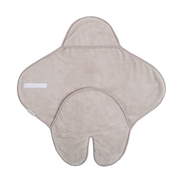 Baby's Only Wikkeldeken Met Voetjes Cozy Urban Taupe Baby's Only Wikkeldeken Met Voetjes Cozy Urban Taupe