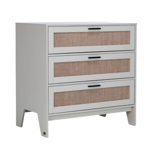 TWF Ledikant 70 x 140 Incl. Juniorzijde - Commode 3 Laden - Hanglegkast 2 Deuren Tampere