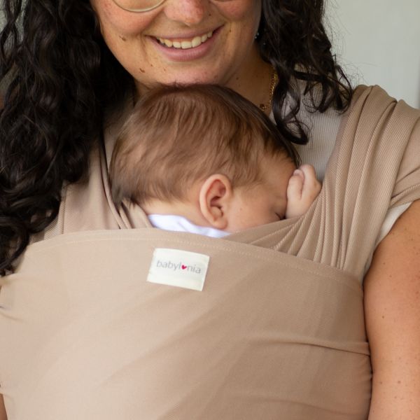 Babylonia Tricot-Slen Draagdoek Cool - Nougatine