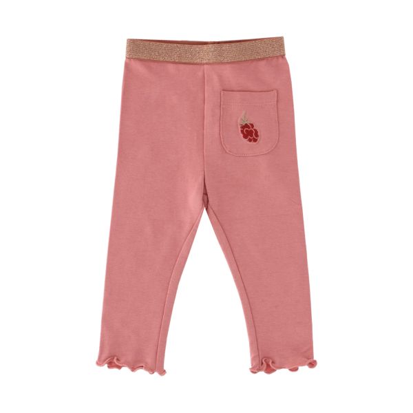 Babylook Berry Legging Met Zakje - Maat 50 - Dusty Rose Babylook Berry Legging Met Zakje - Maat 50 - Dusty Rose