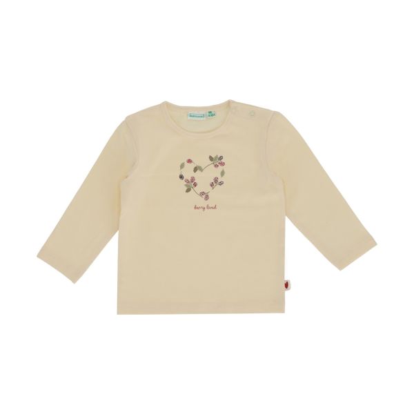 Babylook Berry T-shirt Lange Mouw - Maat 50 - Buttercream Babylook Berry T-shirt Lange Mouw - Maat 50 - Buttercream