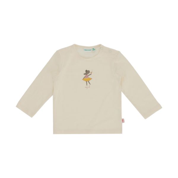 Babylook Magical T-Shirt Lange Mouw - Maat 50 - Whisper White Babylook Magical T-Shirt Lange Mouw - Maat 50 - Whisper White