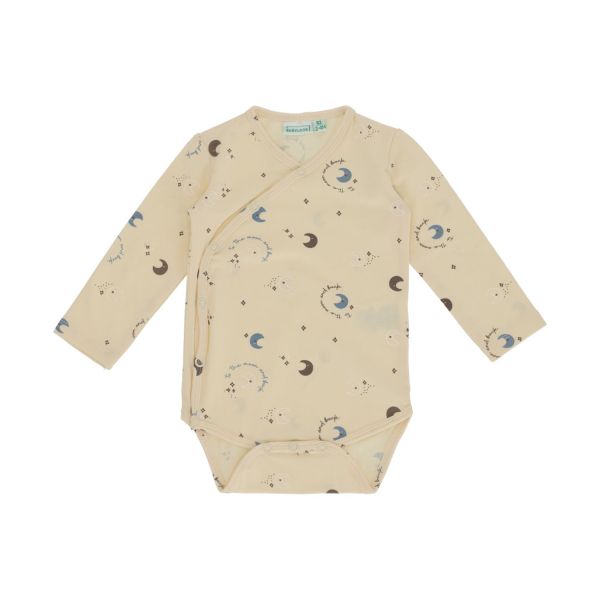 Babylook Night Romper Overslag - Maat 44 - Buttercream Babylook Night Romper Overslag - Maat 44 - Buttercream