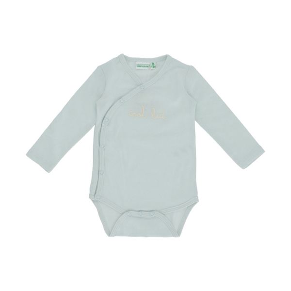Babylook Romper Overslag Lange Mouw Cool Kid - Maat 44 - Plain Air Babylook Romper Overslag Lange Mouw Cool Kid - Maat 44 - Plain Air