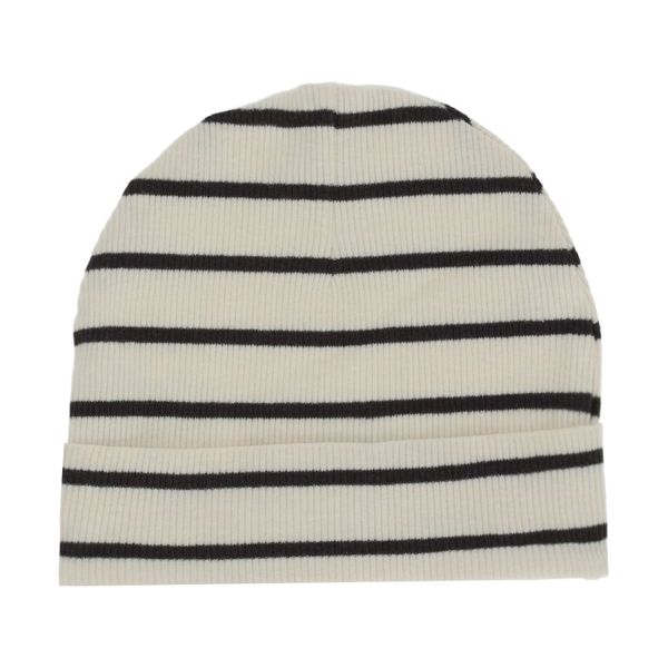 Babylook Skunk Muts Rib - Newborn - Stripe Babylook Skunk Muts Rib - Newborn - Stripe