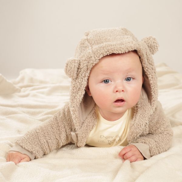 Babylook Mouse T-Shirt Lange Mouw Enjoy - Maat 50 - Buttercream Babylook Mouse T-Shirt Lange Mouw Enjoy - Maat 50 - Buttercream