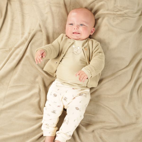 Babylook Mouse T-Shirt Lange Mouw Piep - Maat 50 - Whisper White Babylook Mouse T-Shirt Lange Mouw Piep - Maat 50 - Whisper White