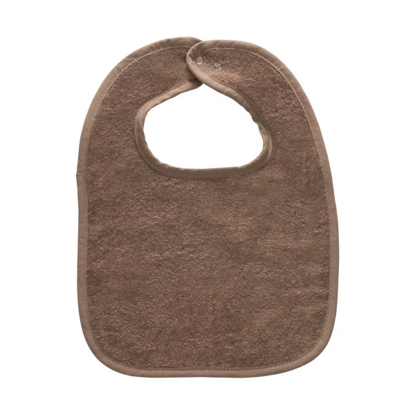 BD Collection Slabbetje met Buttons - 28 x 38 cm - Taupe BD Collection Slabbetje met Buttons - 28 x 38 cm - Taupe