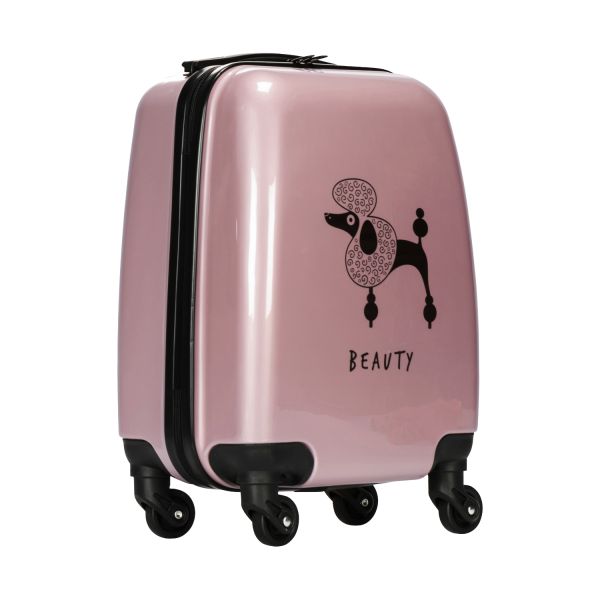 Puck Kinderkoffer Poodl Rose 46 cm