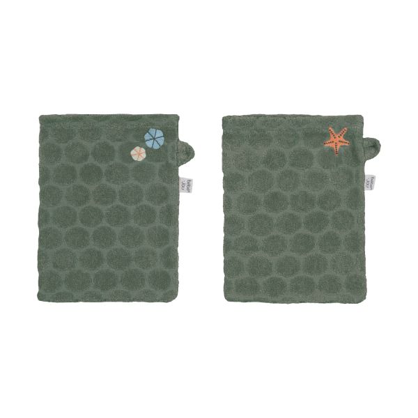 Bébé-Jou Washand Ocean Vibes 2-Pack Bébé-Jou Washand Ocean Vibes 2-Pack