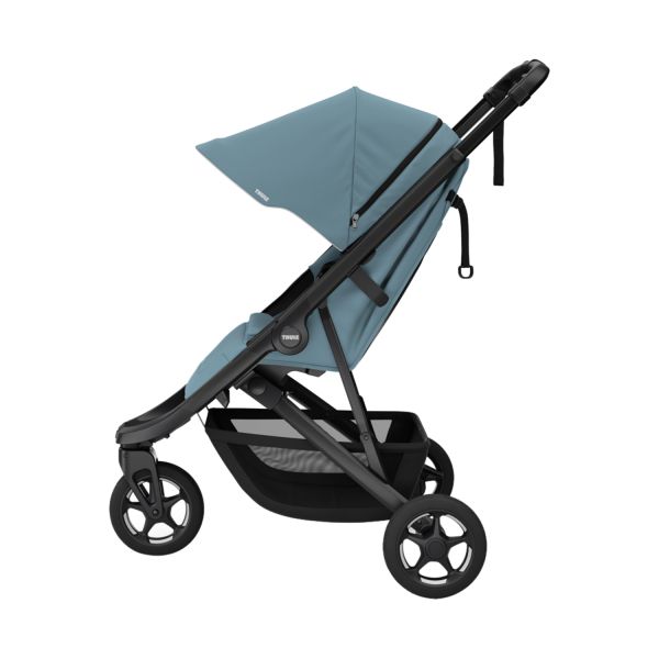 Thule Spring 2 Buggy - Mid Blue On Black