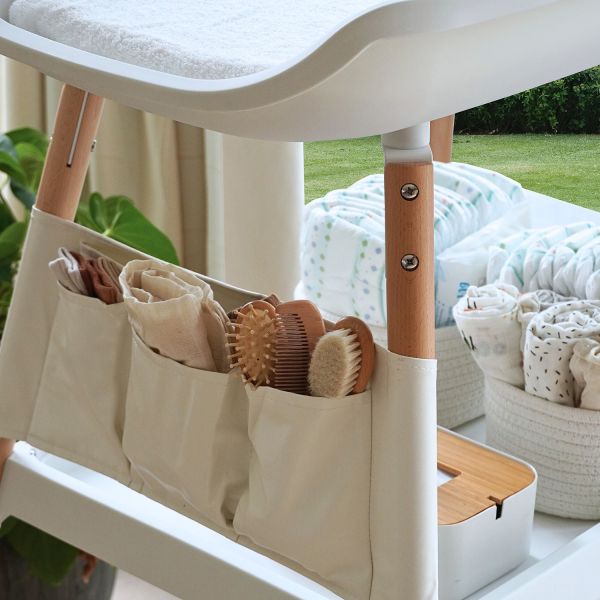 Bo Jungle Balneo Luiertafel - Pure White