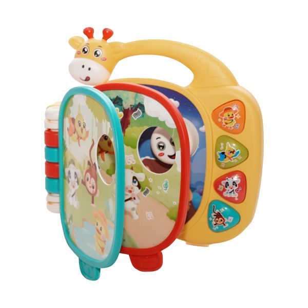 Bo Jungle Musical Boek Giraffe 12M+